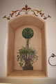 Decorated Niche with Topiary